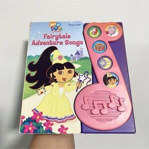 Dora The Explorer Princess Music Book Works Tested Y2K